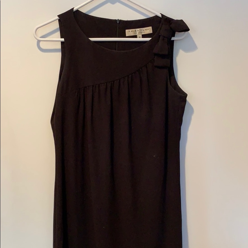 Trina Turk black cocktail dress